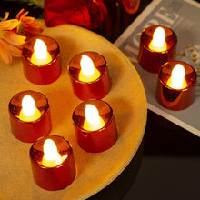Candle Diya LED Golden Lights