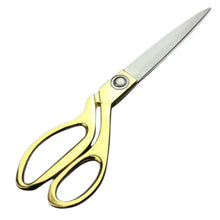 Stainless Steel Tailoring Scissor Sharp Cloth Cutting for Professionals (8.5inch) (Golden)